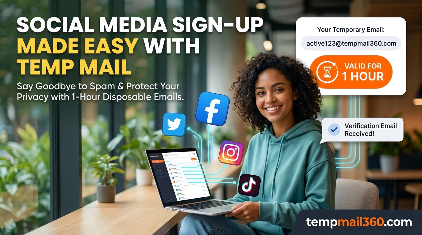 Temp Mail for Social Media Sign-Up: Facebook, Instagram, TikTok, and More